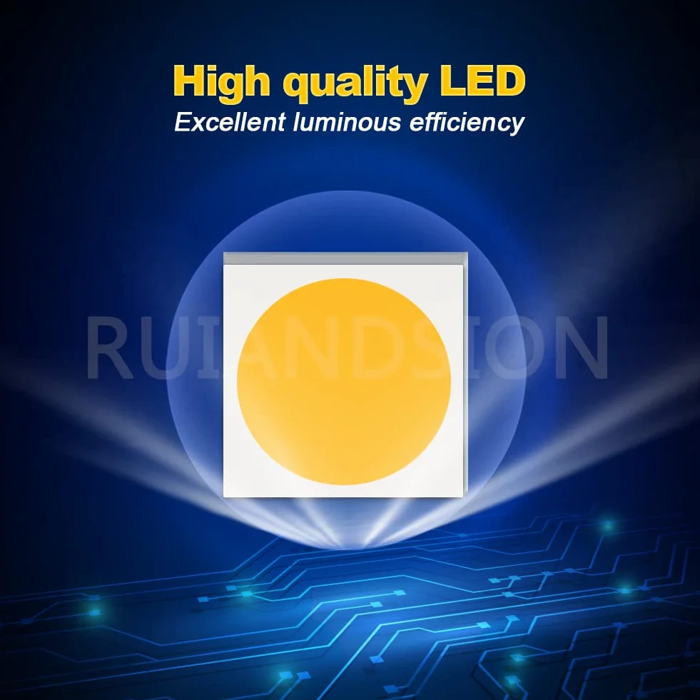 Ruiandsion BA9S Żarówka LED BA9 1895 1891 53 57 Ciepła Biel 12V Żarówka LED 3030 2SMD Chipsety LED Żarówki Zamienne do Wnętrza Samochodu Kopuła Mapa Tablica Rejestracyjna Oświetlenie Schowka na