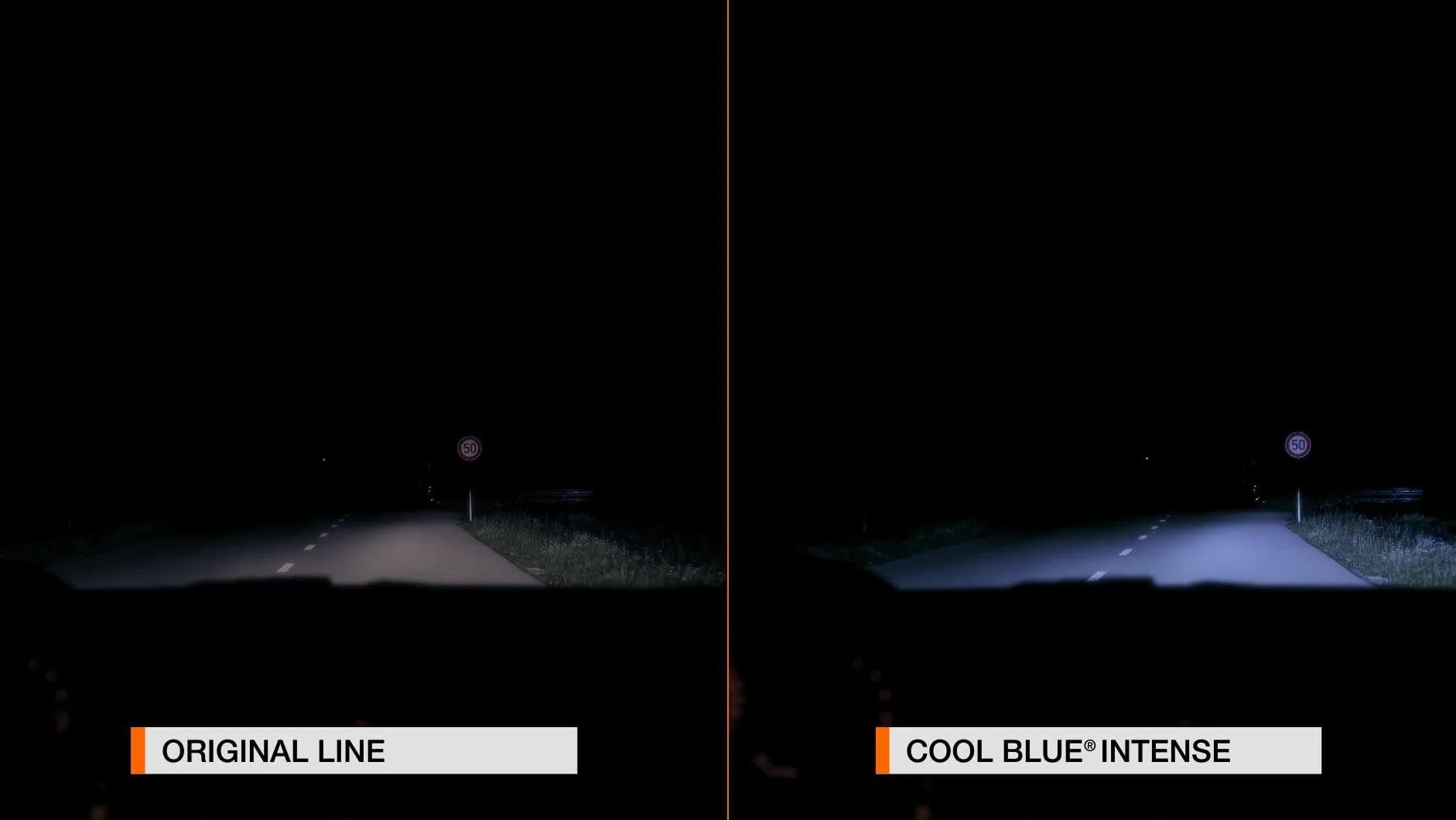 OSRAM COOL BLUE INTENSE H7, +100% większa jasność, do 5000 K, halogenowa lampa czołowa, wygląd LED, składane pudełko wiszące (2 lampy)