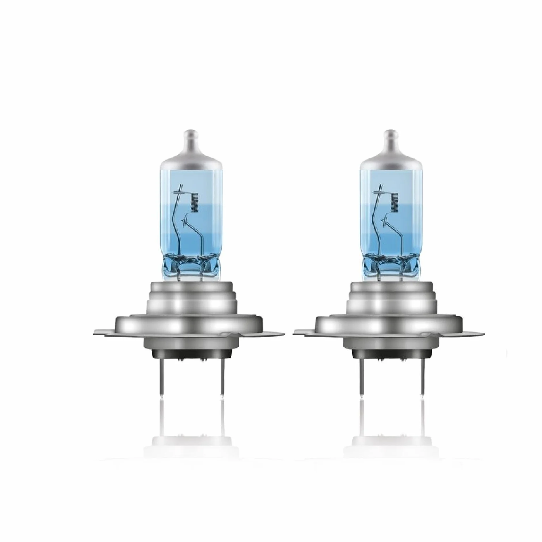 OSRAM COOL BLUE INTENSE H7, +100% większa jasność, do 5000 K, halogenowa lampa czołowa, wygląd LED, składane pudełko wiszące (2 lampy)