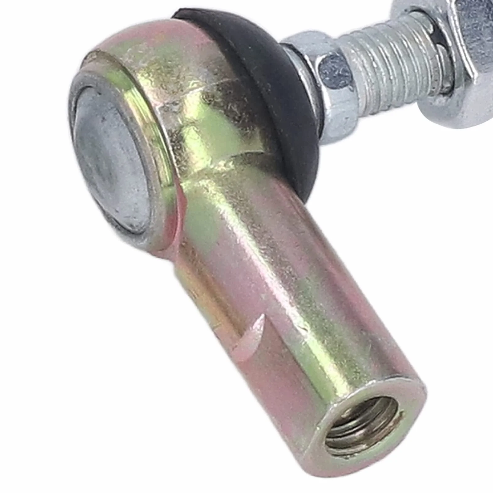 Tbest Zestaw Końcówek Drążka Kierowniczego, 2 Szt. Końcówka Drążka Kierowniczego M10 10mm Sway Bar Przegub Kulowy Zestaw do 50cc 70cc 90cc 110cc 125cc ATV Skuter Karting Motocross